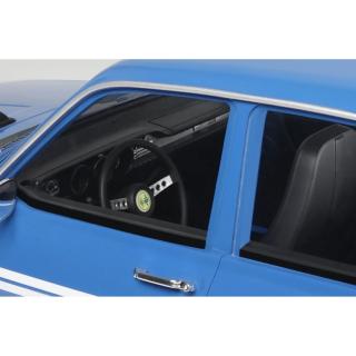 Renault 12 Gordini Blue 418 1972 OttO mobile 1:12 Resinemodell (Türen, Motorhaube... nicht zu öffnen!)